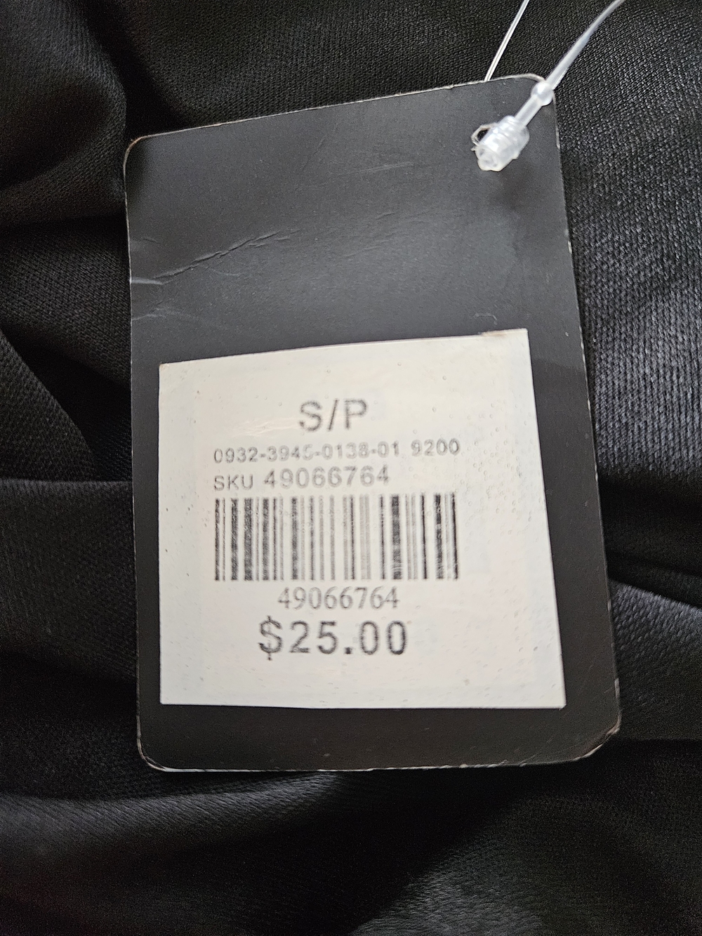 NWT Elefant Black Asymmetrical Slip Dress Seductions By Sirens. Size US S. - Picture 8 of 10